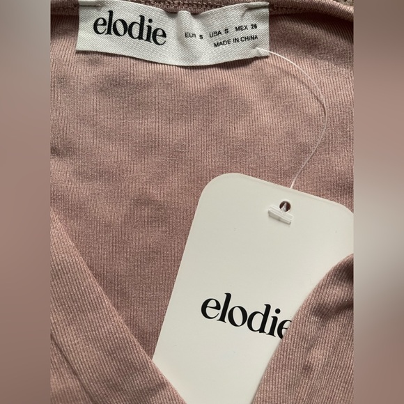 Elodie 
NWT 
Size Small 
Women's Pink Long Sleeve Top - Picture 3 of 3